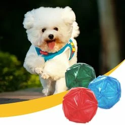 Unbranded Ball Dog Toy Squeak Interactive Chew Toys Pour Petits Chiens Nettoie Les Dents -nourriture pour chien boutique 837673427 max