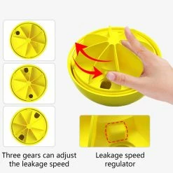 Unbranded Dog Puzzle Toys Squeak Treat Ball Food Dispensing Puppy Toys For Boring -nourriture pour chien boutique 837674719 max 1