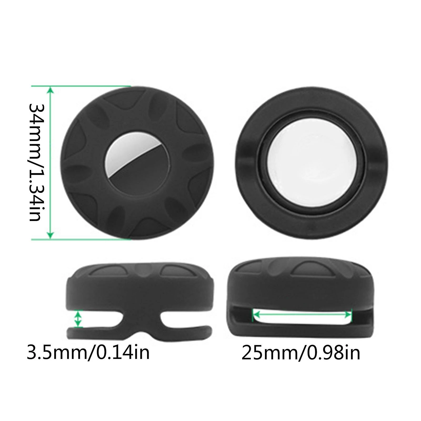 Unbranded Airtag Dog Collar Holder Cover Silicone For Case For Cat Dog Collars 5 Unbranded Airtag Dog Collar Holder Cover Silicone For Case For Cat Dog Collars – Image 5