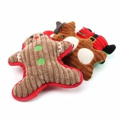 Unbranded Dog Chew Toys Soft Peluche Squeak Cadeau De Noël Pour Le Nettoyage Des Dents De Chiot -nourriture pour chien boutique 837674893 max