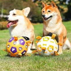 Unbranded Dog Football Toy Indoor Outdoor Interactive Toy Agility Ball Avec Grab Tabs 7 Unbranded Dog Football Toy Indoor Outdoor Interactive Toy Agility Ball Avec Grab Tabs -nourriture pour chien boutique 837675035 max