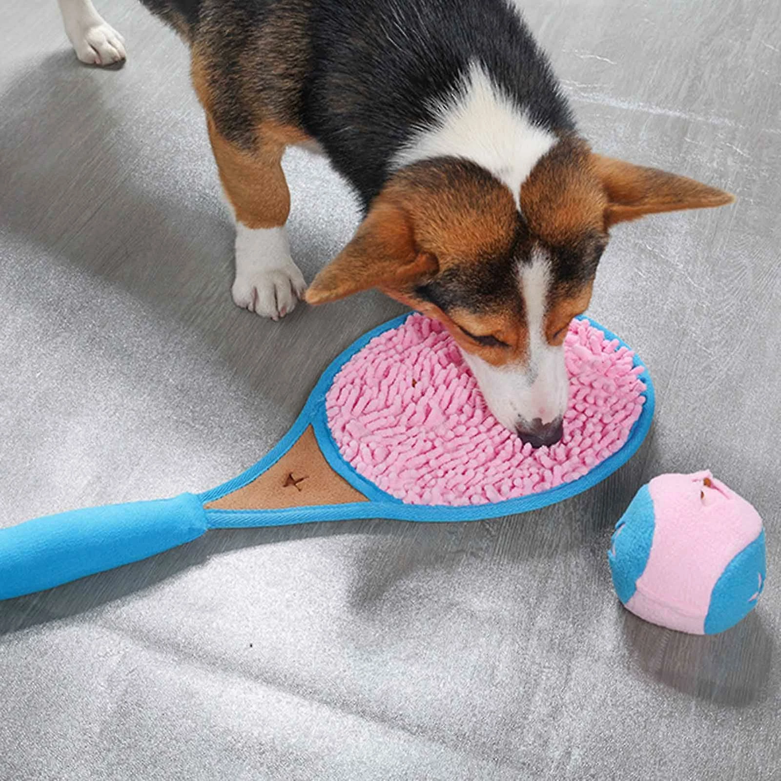 Unbranded Dog Snuffle Toy Stuffed Animal Chew Toys Couvertures Pour Petits Chiens Moyens 2 Unbranded Dog Snuffle Toy Stuffed Animal Chew Toys Couvertures Pour Petits Chiens Moyens – Image 2