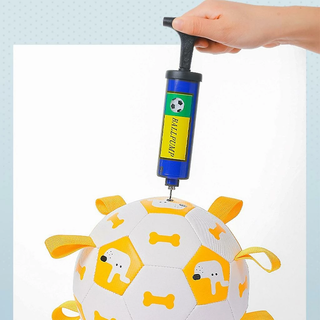 Unbranded Dog Football Toy Indoor Outdoor Interactive Toy Agility Ball Avec Grab Tabs 5 Unbranded Dog Football Toy Indoor Outdoor Interactive Toy Agility Ball Avec Grab Tabs – Image 5