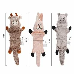 Unbranded Peluche Chew Toy Interactive Squeaky Dog Toy Pour Petit Chien Agressif Chewers -nourriture pour chien boutique 837675514 max