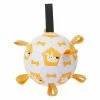 Unbranded Dog Football Toy Indoor Outdoor Interactive Toy Agility Ball Avec Grab Tabs