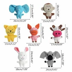 Unbranded Dog Squeak Toys Soft Stuffed Peluche Chew Toy Pour Petits Et Moyens Chiens Chats -nourriture pour chien boutique 837676304 max