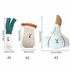 Unbranded Peluche Dog Toy Forme Végétale Morsure Résistant Squeaky Toy Dog Toy Pour Chiens Chat -nourriture pour chien boutique 837676605 max