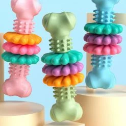 Unbranded Jouet De Dentition De Chien Morsure De Chien Jouet Pour Mâcheurs Agressifs Dog Chew Toy Brosse à Dents -nourriture pour chien boutique 837676645 max