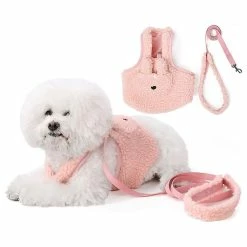 Unbranded Réglable Pet Chest Back Traction Rope Vest Set Soft Cute Out Walking Dog Rope -nourriture pour chien boutique 837676661 max