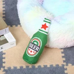 Unbranded Dog Toy Squeak Tug-of-war Interactive Training Toy Beer-bottle Shape -nourriture pour chien boutique 837676932 max 1