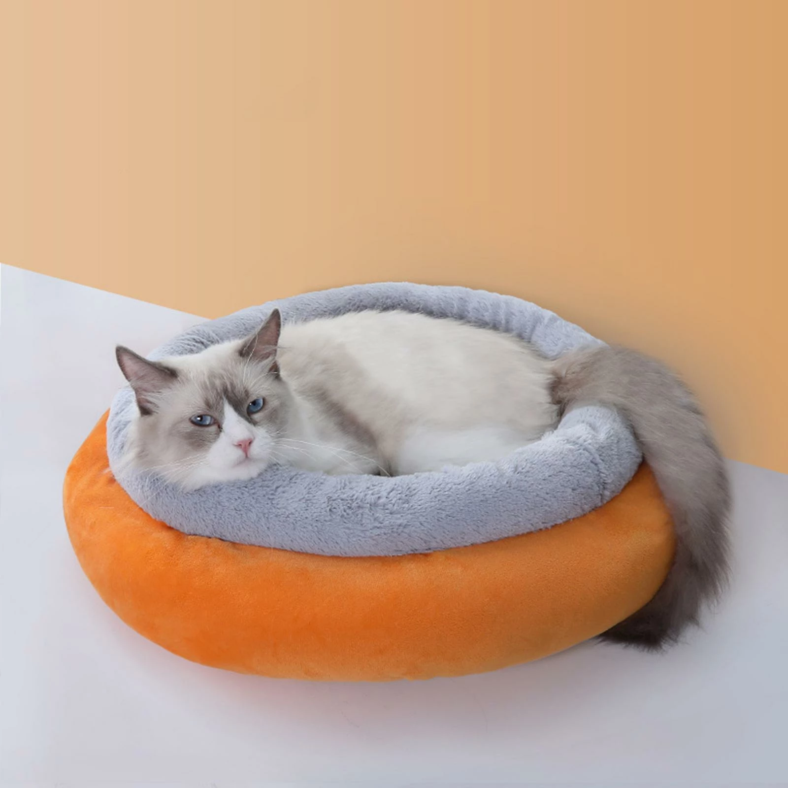 Unbranded Super Soft Pet Dog Pour Cat Bed Kennel Round Canapé Coussin Pad Matelas De Couchage Pour Do 2 Unbranded Super Soft Pet Dog Pour Cat Bed Kennel Round Canapé Coussin Pad Matelas De Couchage Pour Do – Image 2