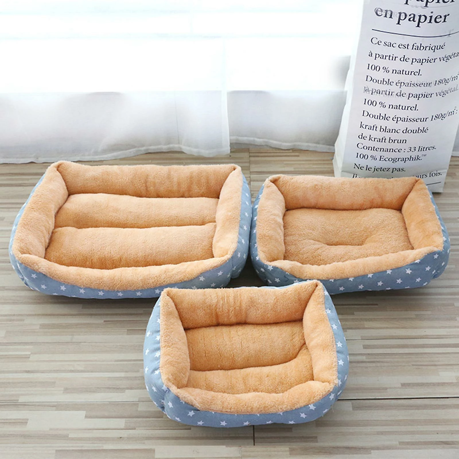 Unbranded Pour Les Lits Pour Chats D’intérieur Soft Breathable Dog Crate Bed Pet Cushion En Peluche 2 Unbranded Pour Les Lits Pour Chats D’intérieur Soft Breathable Dog Crate Bed Pet Cushion En Peluche – Image 2
