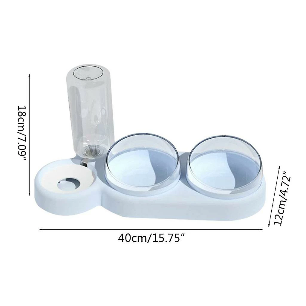 Unbranded Élevé Pour Cat Bowl Tilt Dog Food Distributeur D’eau Surélevé Avec Distributeur Automatique De Bouteilles D’eau Abreuvoir Nourriture Pour Animaux De Compagnie Conta 4 Unbranded Élevé Pour Cat Bowl Tilt Dog Food Distributeur D’eau Surélevé Avec Distributeur Automatique De Bouteilles D’eau Abreuvoir Nourriture Pour Animaux De Compagnie Conta – Image 4