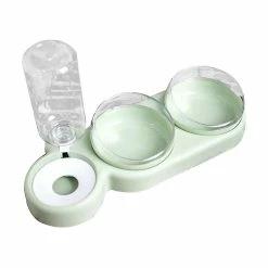 Unbranded Élevé Pour Cat Bowl Tilt Dog Food Distributeur D’eau Surélevé Avec Distributeur Automatique De Bouteilles D’eau Abreuvoir Nourriture Pour Animaux De Compagnie Conta