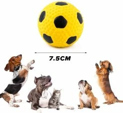 Lahean 2 Pièces Ball Dog Chew Toys Soft Latex Puppy Durable Football Dog Treat Balls 5 Lahean 2 Pièces Ball Dog Chew Toys Soft Latex Puppy Durable Football Dog Treat Balls -nourriture pour chien boutique 846113735 max