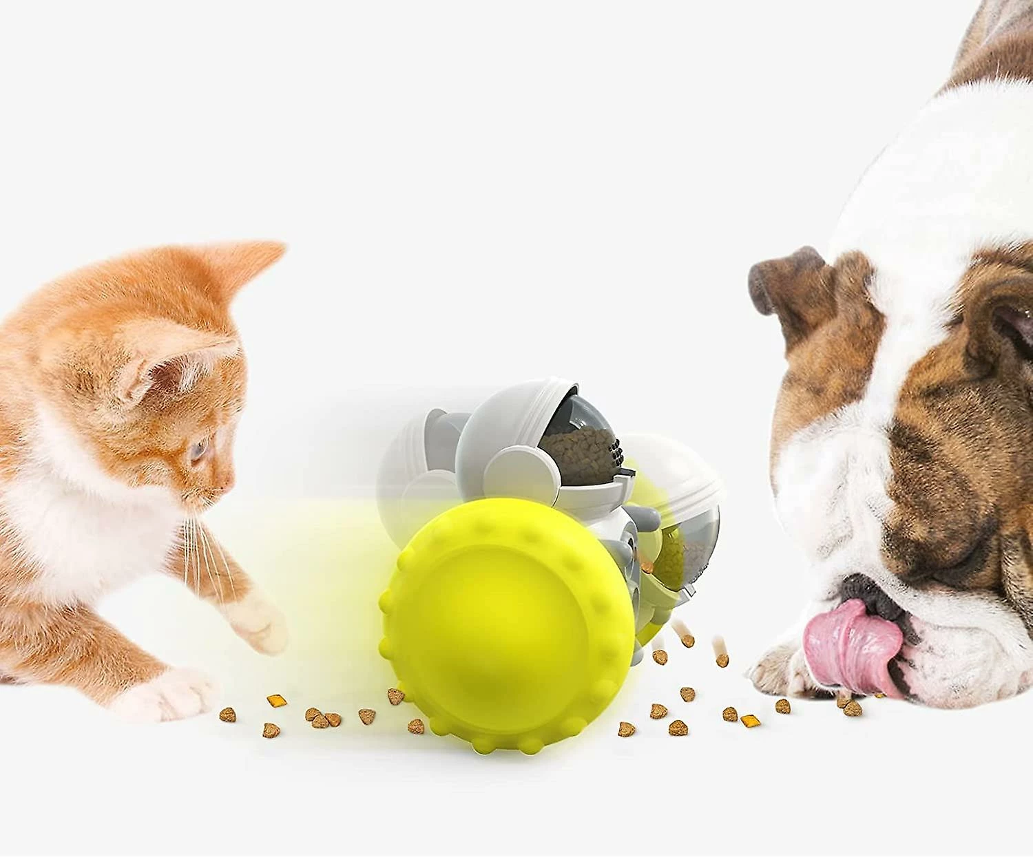 Baicccf Pour Petit Jouet Alimentaire Interactif De Friandise Sèche Pour Chien Et Chats, Distributeur De Nourriture Pour Animaux De Compagnie Tumbler Dog Treat Toy, Dog Slow Feeder Treat Dispensing Puzzle Toys Pour 4 Baicccf Pour Petit Jouet Alimentaire Interactif De Friandise Sèche Pour Chien Et Chats, Distributeur De Nourriture Pour Animaux De Compagnie Tumbler Dog Treat Toy, Dog Slow Feeder Treat Dispensing Puzzle Toys Pour – Image 4