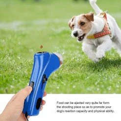 Szltcv Pet Treat Launcher Dog Food Feeder, Pistolet à Main Catapult Snack Shooter Feeder Pet Training Dispenser Jouets Pour Chiens Chats -nourriture pour chien boutique 846255845 max