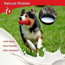 Unbranded Indestructible Big Dog Dog Toy, Dog Chew Toys, Presque Indestructible Rubber Toothbrush Toy Pour Medium Large Pet -nourriture pour chien boutique 846644297 max