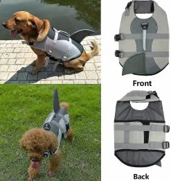 Unbranded Pet Dog Life Jacket Maillot De Bain Dog Taille Réglable Gilet De Vie Pour Chien (1 Pièce, Gris) 7 Unbranded Pet Dog Life Jacket Maillot De Bain Dog Taille Réglable Gilet De Vie Pour Chien (1 Pièce, Gris) -nourriture pour chien boutique 846687578 max