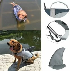 Unbranded Pet Dog Life Jacket Maillot De Bain Dog Taille Réglable Gilet De Vie Pour Chien (1 Pièce, Gris) 9 Unbranded Pet Dog Life Jacket Maillot De Bain Dog Taille Réglable Gilet De Vie Pour Chien (1 Pièce, Gris) -nourriture pour chien boutique 846687802 max