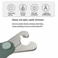 Unbranded Pet Nail Clipper Scissors Pet Dog Cat Nail Toe Claw Clippers For Animals Pet Supplies (2 Pièces, Greenpink -nourriture pour chien boutique 846787572 max