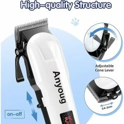 Unbranded Professional One-piece Dog Scissors Electric Grooming Kit For Long Haired Dogs Quick Charge Dog Grooming Razor For Dogs And Cats Pet Scissors -nourriture pour chien boutique 853961729 max